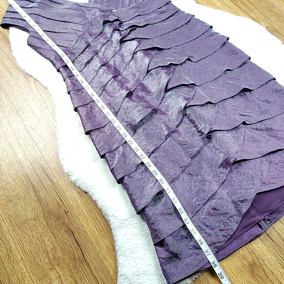 Adian Mattox Purple Cocktail Dress - Picture 5 of 15